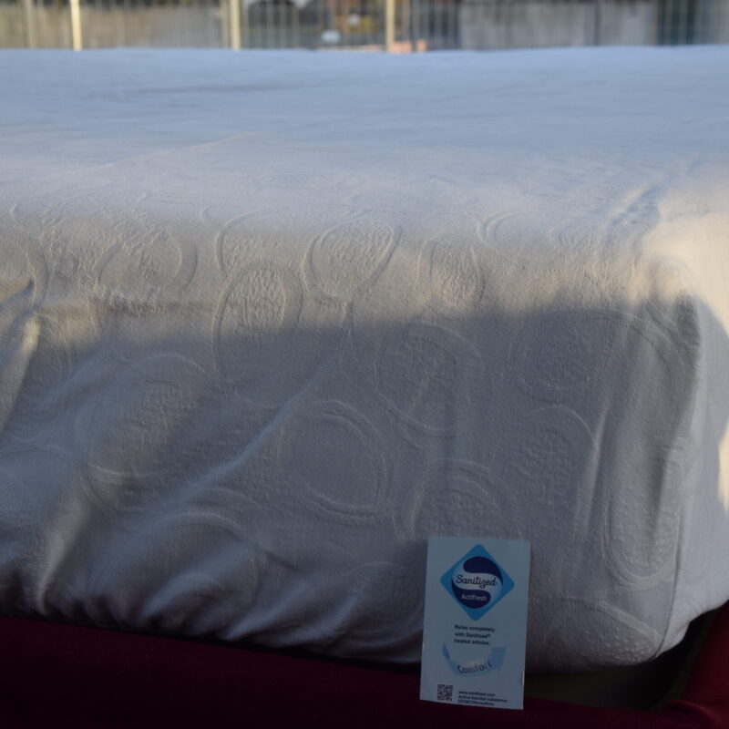 Coprimaterasso cappuccio Cotone SANITIZED